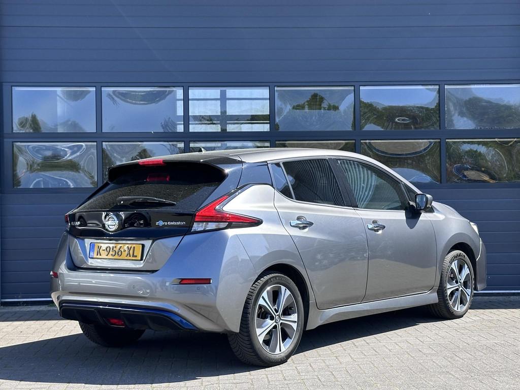 NISSAN LEAF N-CONNECTA 40 KWH (90% SOH) I AUTOMAAT I NAVIGAT, Auto's, Nissan, Gebruikt, Huisgarantie, Origineel Nederlands, Leaf
