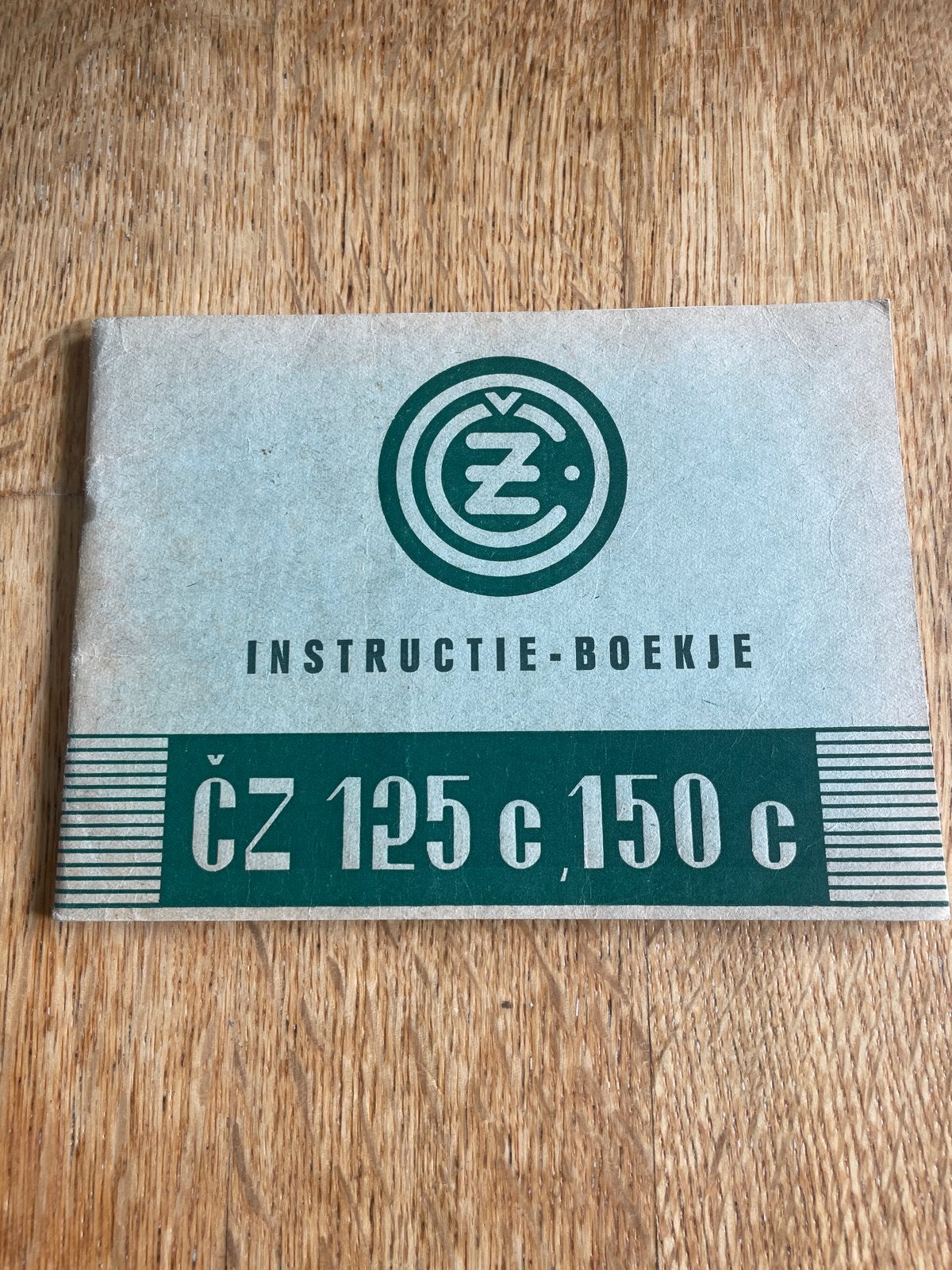 CZ 125c 150c Instructieboekje Motorfiets Handleiding, Ophalen of Verzenden, Overige merken