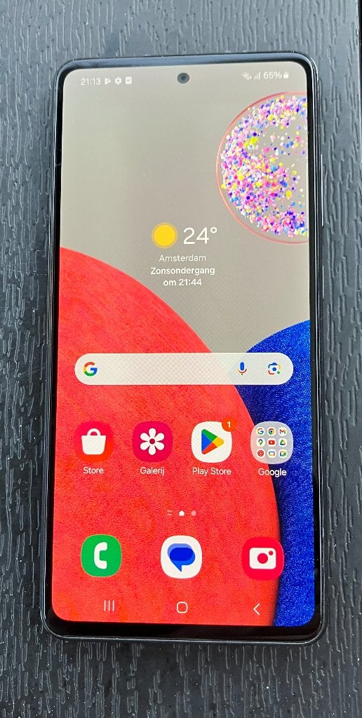 Samsung A52S 128GB, Gebruikt, Zwart, Touchscreen, Ophalen of Verzenden