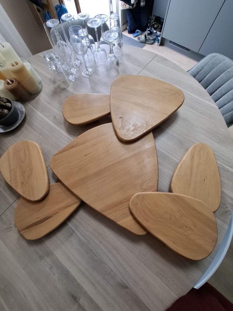Handgemaakte Serveerplanken voor catering/feest, Ophalen, Zo goed als nieuw, Overige materialen, Overige typen
