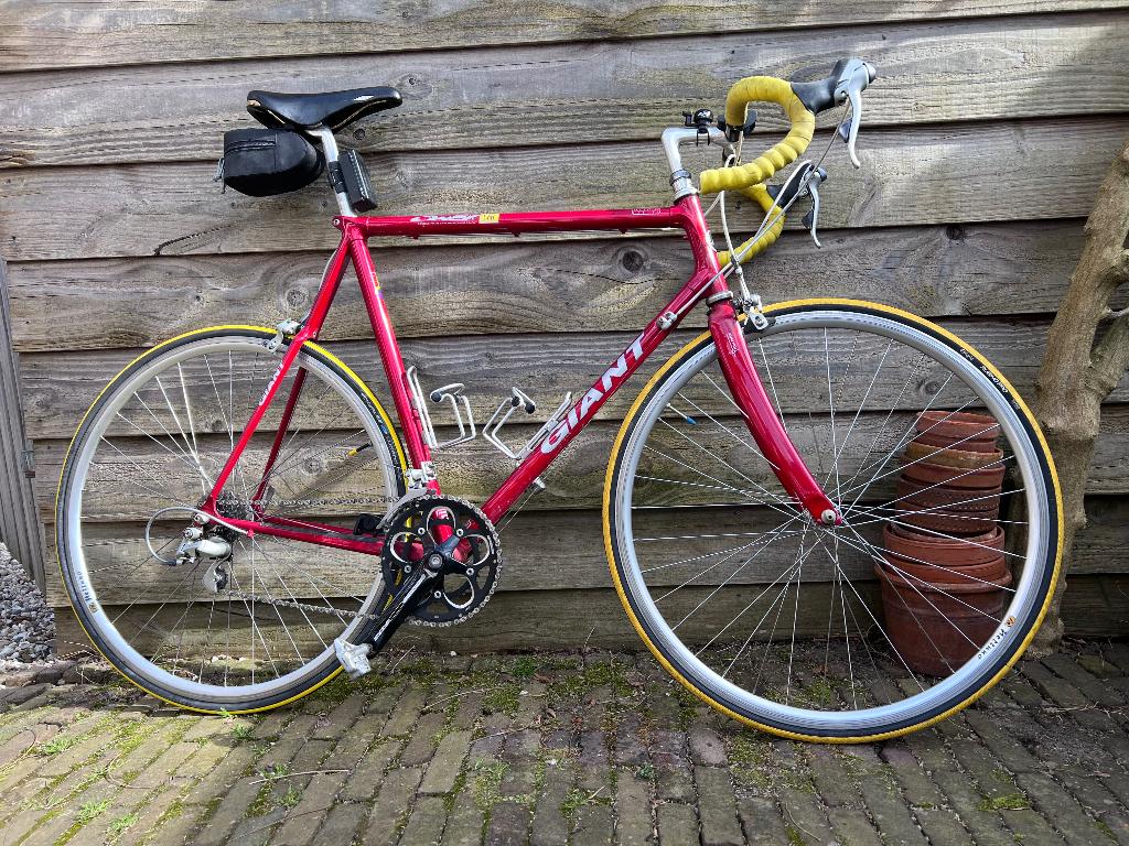 Giant retro carbon racefiets (Cadex CFR2), Fietsen en Brommers, Fietsen | Racefietsen, Ophalen, 28 inch, Gebruikt, Carbon