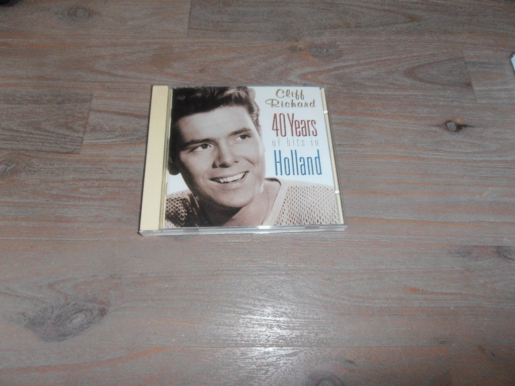 Cliff Richard - 40 Years of Hits in Holland CD, Cd's en Dvd's, Ophalen of Verzenden, Zo goed als nieuw, Verzamelalbum, Poprock
