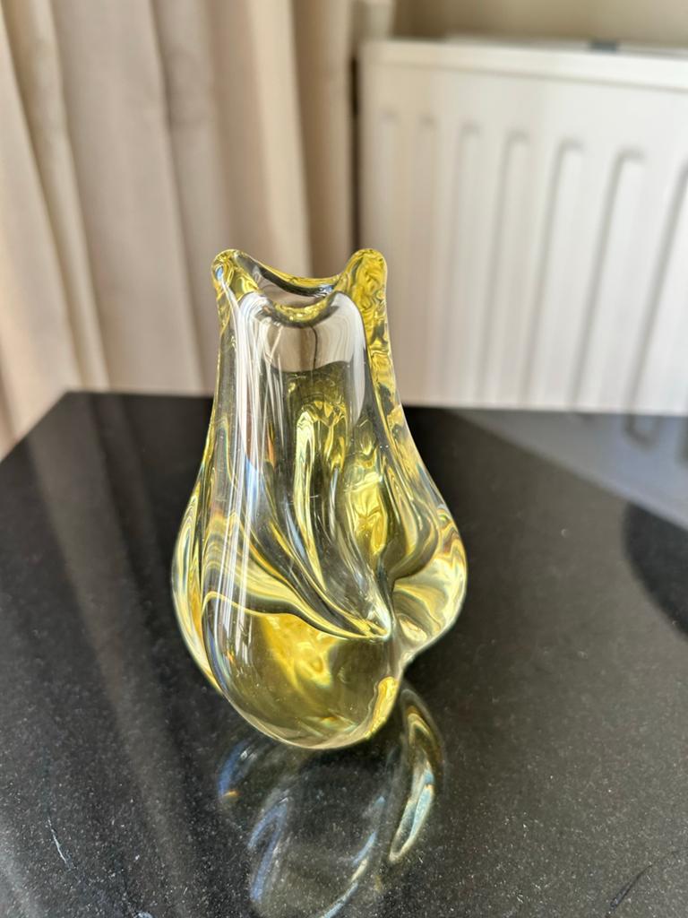 Boheems glaskunstwerk  door glaskunstenaar Miloslav Klinger, Ophalen of Verzenden