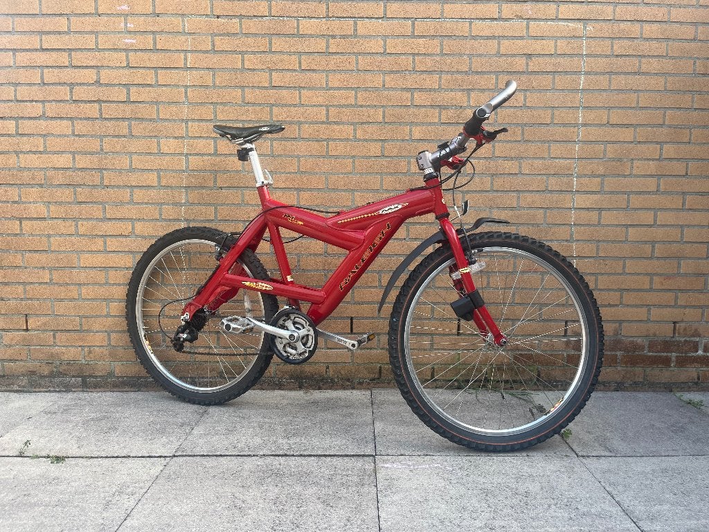 Raleigh Mountainbike 26” – Goed onderhouden, Gebruikt, Velgrem, Geen vering, 53 tot 57 cm