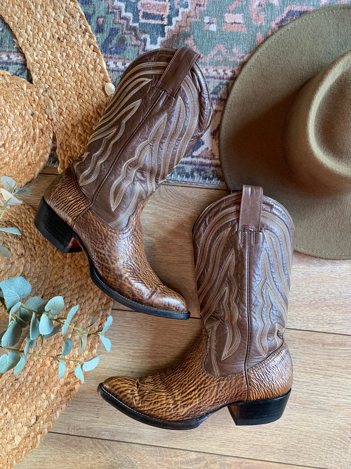 Montana cowboylaarzen 40 western boots laarzen, Hoge laarzen, -, Ophalen of Verzenden, Zo goed als nieuw