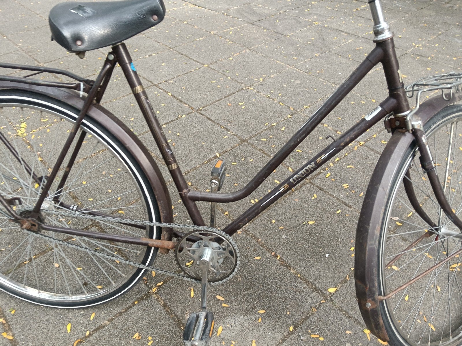 Een goede opgeknapten studenten fiets, Ophalen, Terugtraprem, Jaren '60 of nieuwer, 51 tot 55 cm