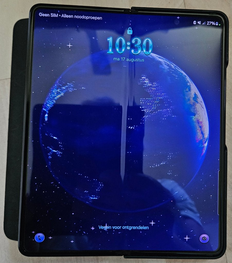 Samsung galaxy z fold 3, Ophalen, Zwart, Touchscreen, Zo goed als nieuw