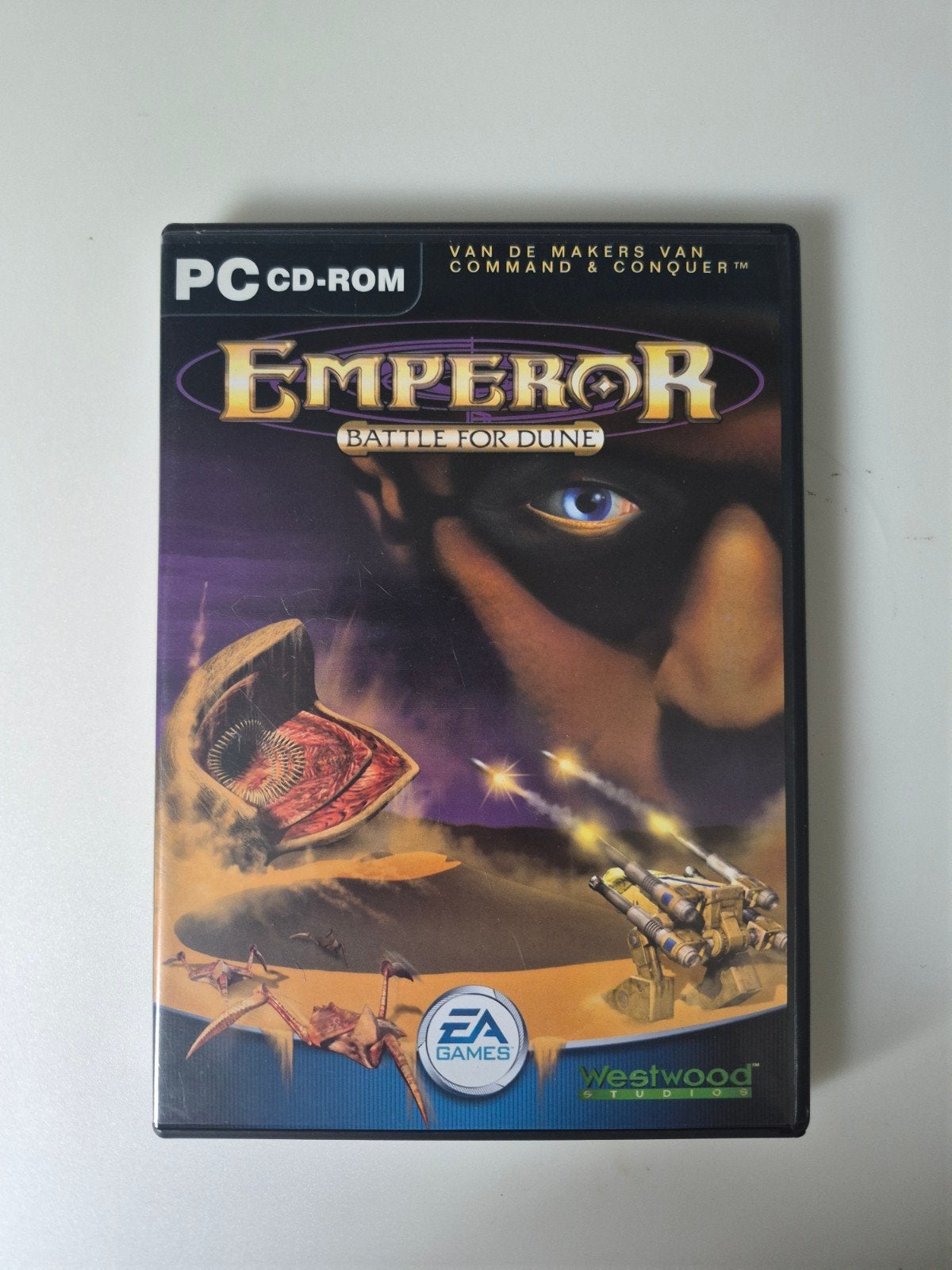 Emperor: Battle for Dune PC CD-ROM - Strategie Game, Online, Gebruikt, 1 speler, Ophalen of Verzenden