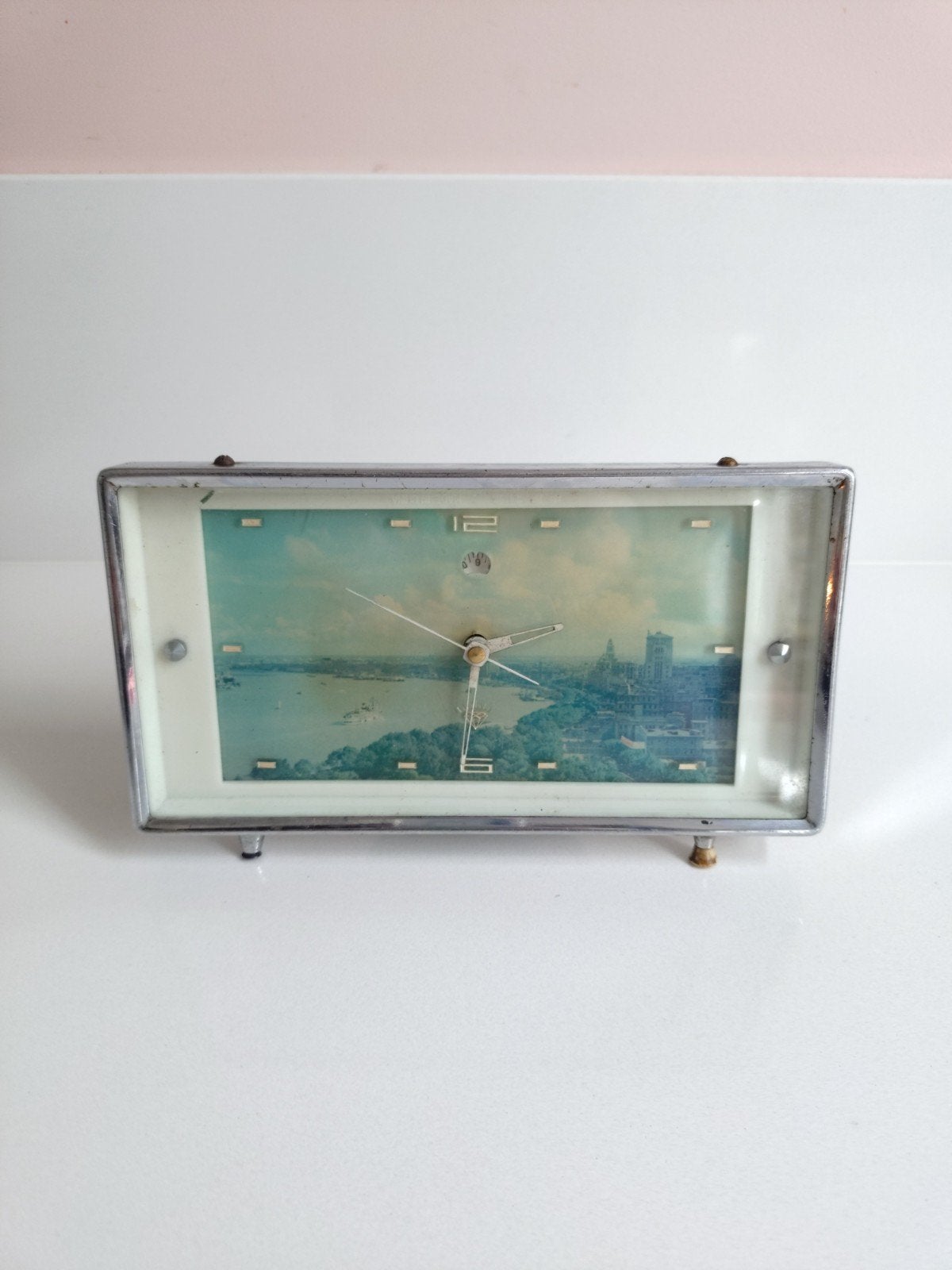 Vintage Shanghai Diamond Jaren 60 Chinese Klok Wekker, Ophalen of Verzenden