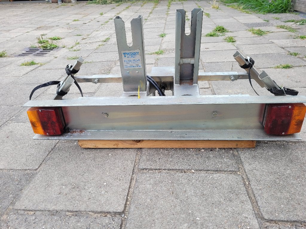 Fietsendrager Twinny Load voor 2 fietsen, Ophalen, Gebruikt, 2 fietsen, Trekhaakdrager