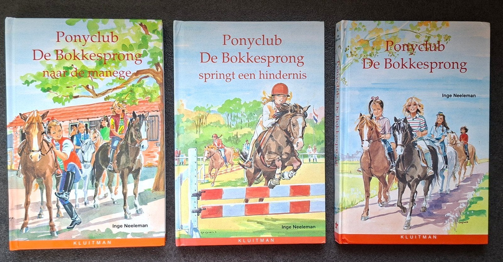 8 meisjes paardenboeken ( € 1.00 per stuk), Ophalen of Verzenden, Gelezen