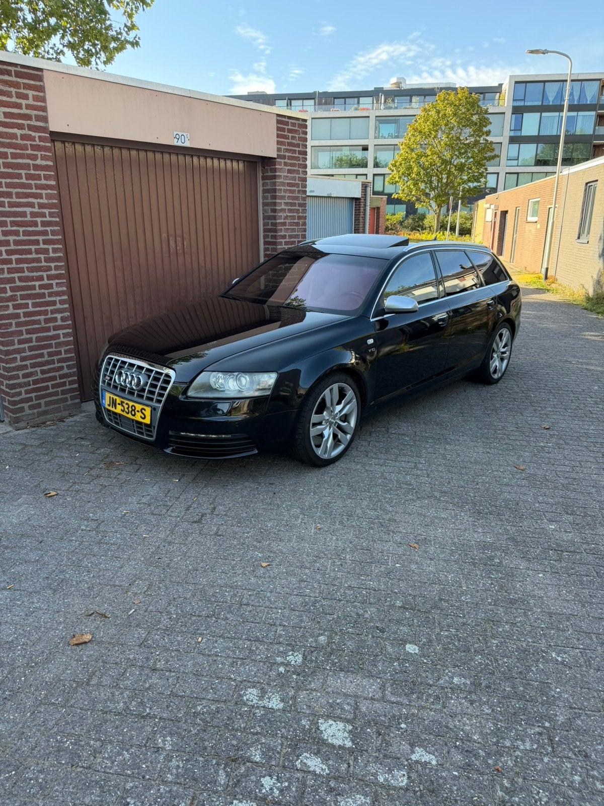 Audi S6 5.2 V10 Avant Quattro 320KW AUT 2006 Zwart, Auto's, Automaat, 435 pk, 5204 cc, Zwart