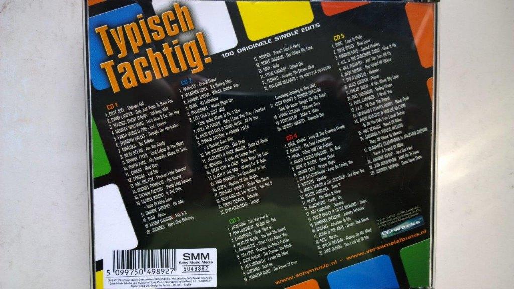 Typisch Tachtig! (De 100 Grootste Hits), Cd's en Dvd's, Ophalen of Verzenden, Zo goed als nieuw, Pop