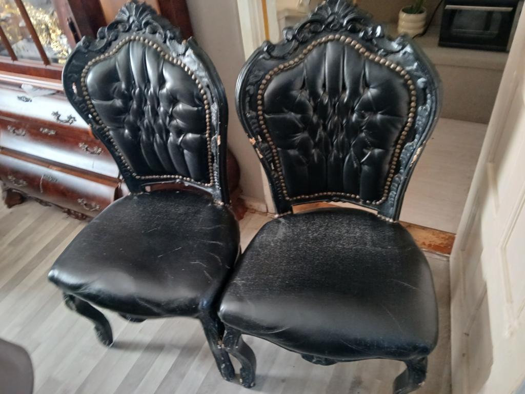 4 barok stoelen, Antiek en Kunst, Ophalen of Verzenden