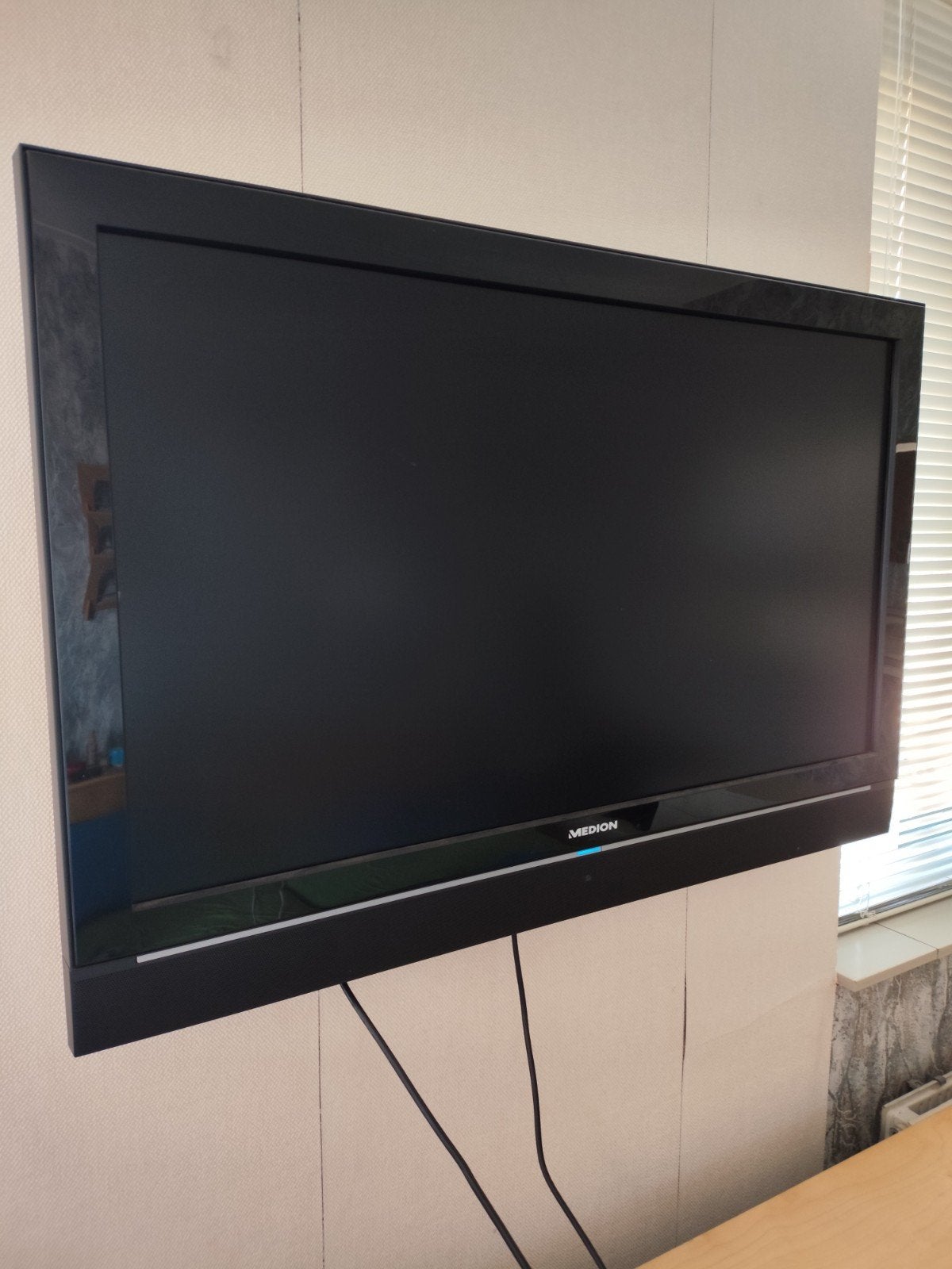 Medion Life 42"/107 cm LCD TV met afstandsbediening, Gebruikt, 50 Hz, 100 cm of meer, Ophalen