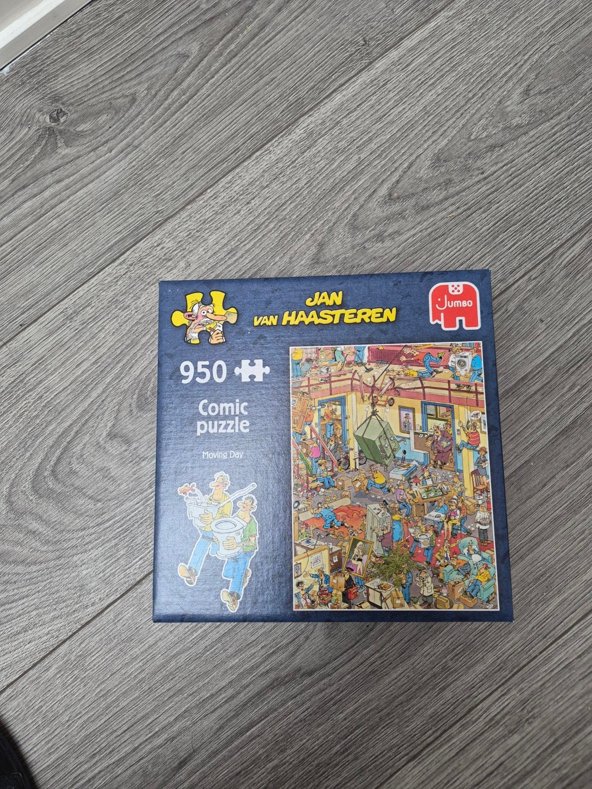 Jan van Haasteren Comic Puzzle - Moving Day (950 stukjes), Ophalen of Verzenden, Gebruikt