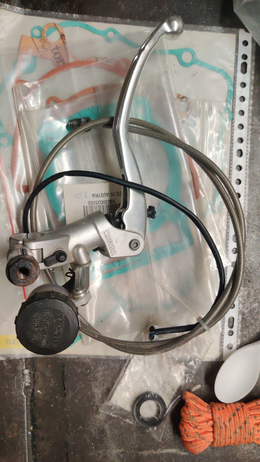 koppeling ktm hydraulisch radial en axiaal, Motoren, Ophalen of Verzenden
