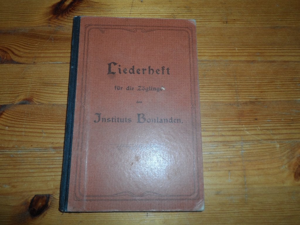 Instituts Bonlanden - Liederheft fur die Zoglinge, Koor, Gebruikt, Klassiek, Ophalen of Verzenden