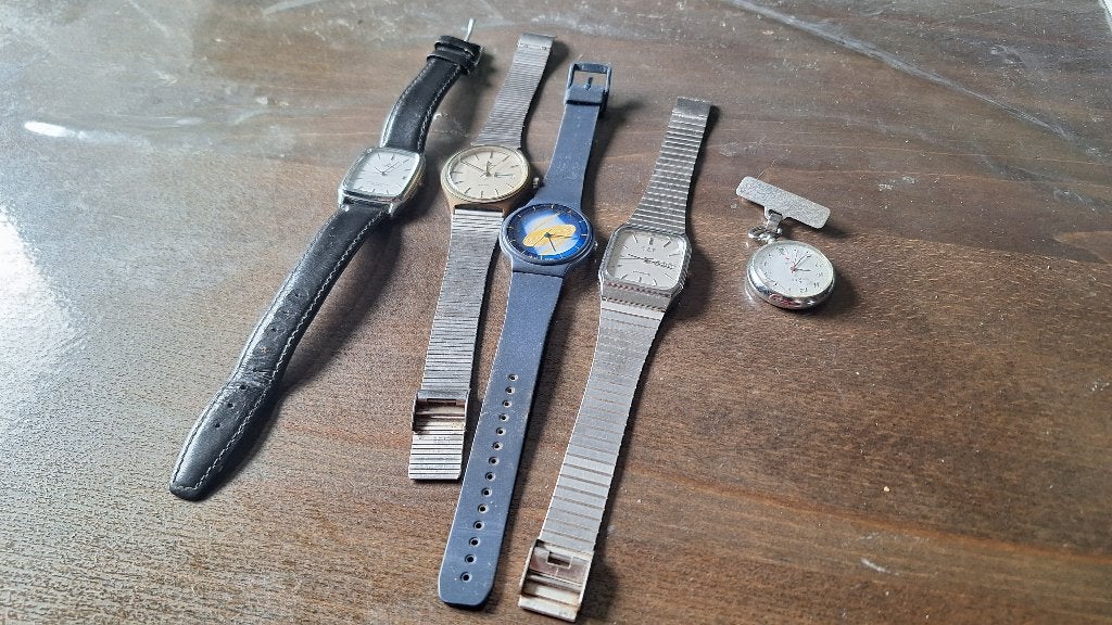 horloge, Overige materialen, Gebruikt, Polshorloge, Overige materialen