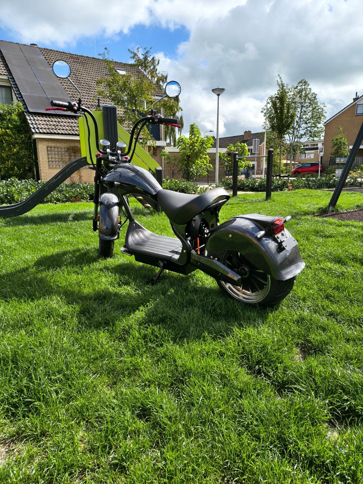 leuke nieuw e-chopper, Fietsen en Brommers, Ophalen, Maximaal 45 km/u, Nieuw, 1 versnellingen