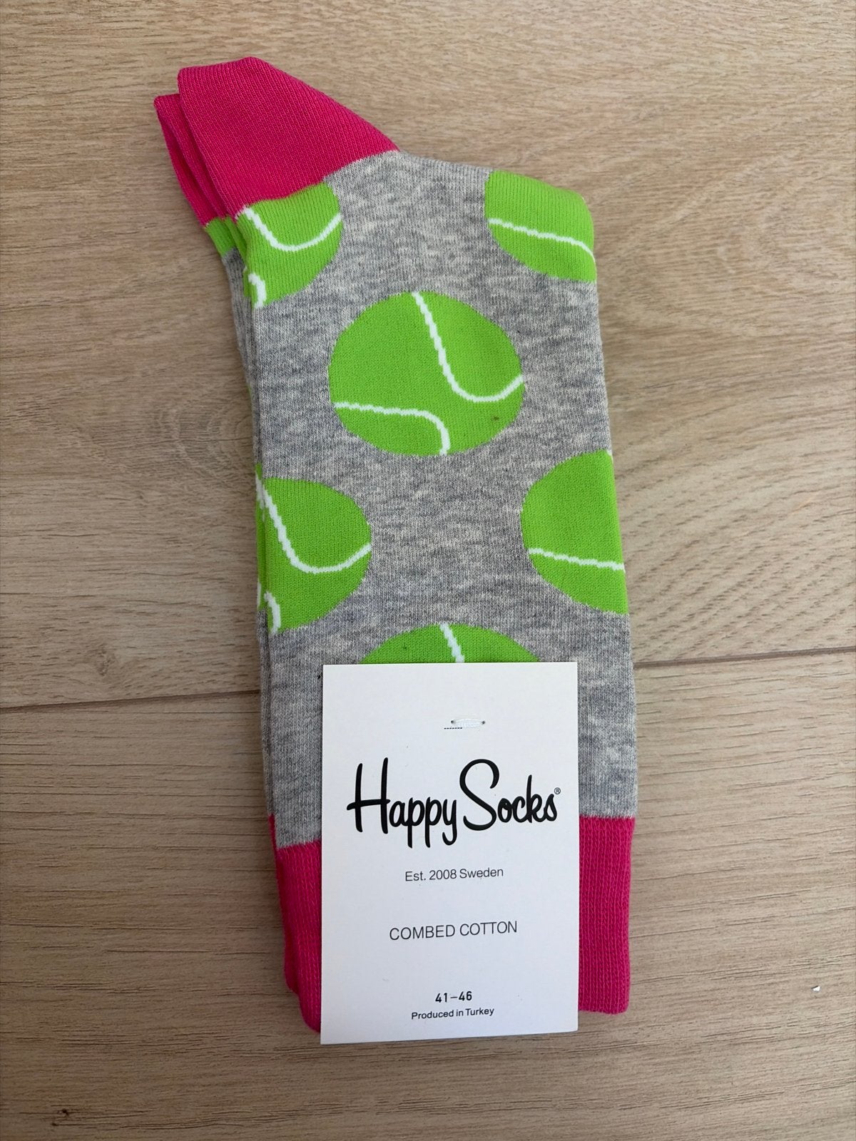 Happy Socks Tennissokken - Nieuw met label, Verzenden, Nieuw, Maat 43 t/m 46, Overige kleuren