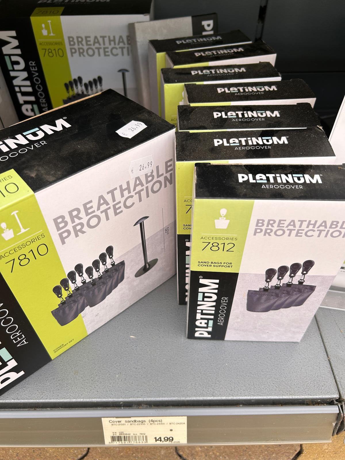 Balast Gewichten zakjes tbv kleed, Ophalen, Nieuw