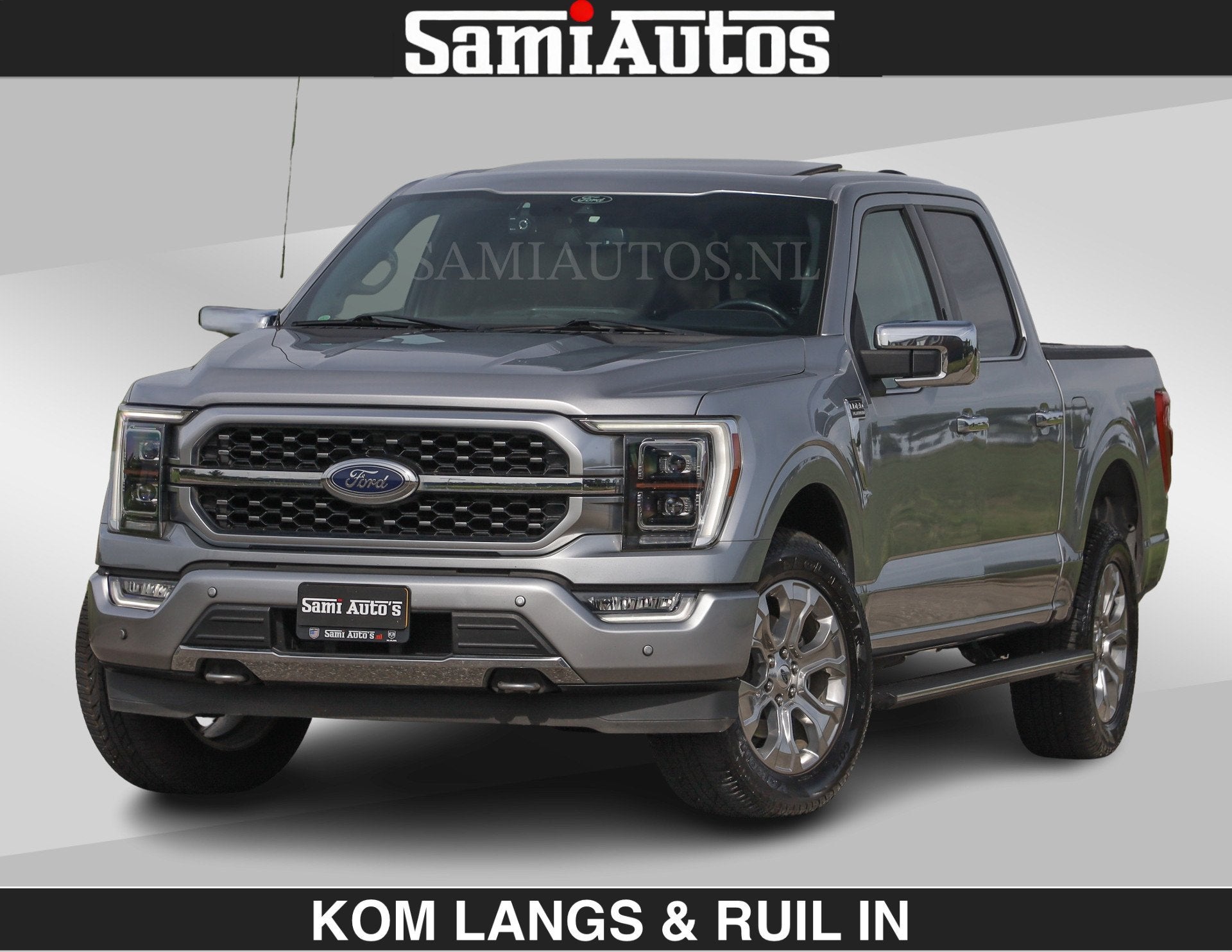 Ford USA F-150 PLATINUM | MASSAGE | PANO | €49950,- excl |, Automaat, Gebruikt, Met garantie (alle), Vierwielaandrijving