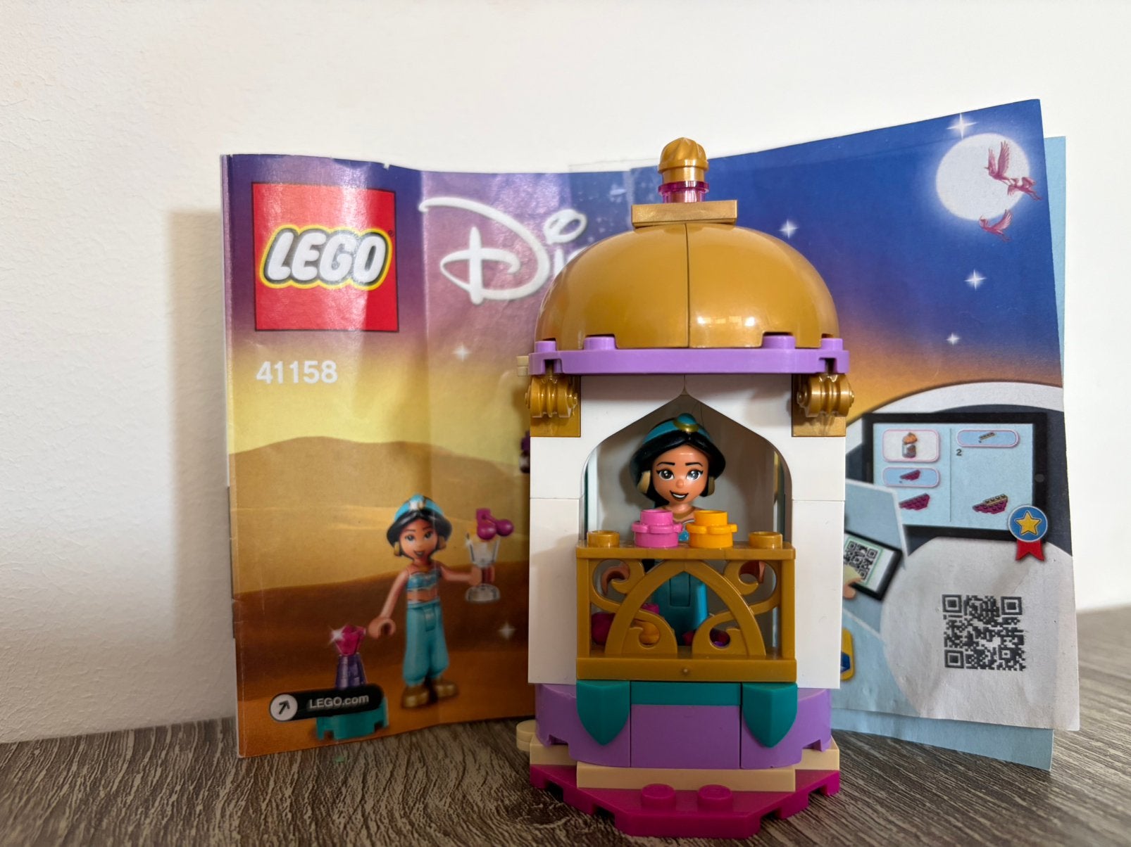 Lego Disney 41158 Jasmines kleine toren, Gebruikt, Lego, Ophalen of Verzenden, Compleet