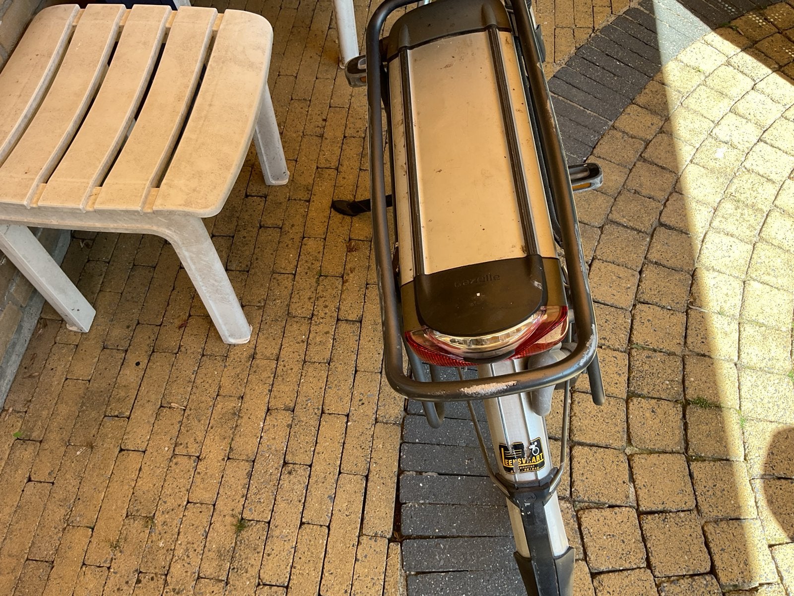 Gazelle elektrische fiets - Gebruikt, Fietsen en Brommers, Ophalen, Minder dan 30 km per accu, Gebruikt, 51 tot 55 cm