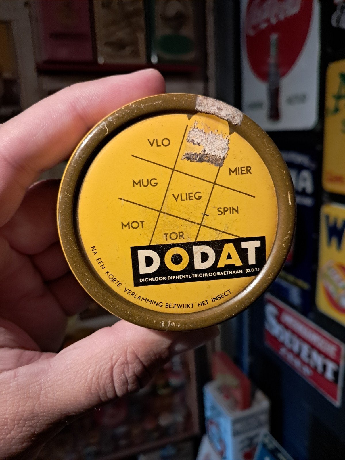 Dodat Meindersma Den Haag blikje, Verzamelen, Blikken, Ophalen of Verzenden, Zo goed als nieuw, Overige