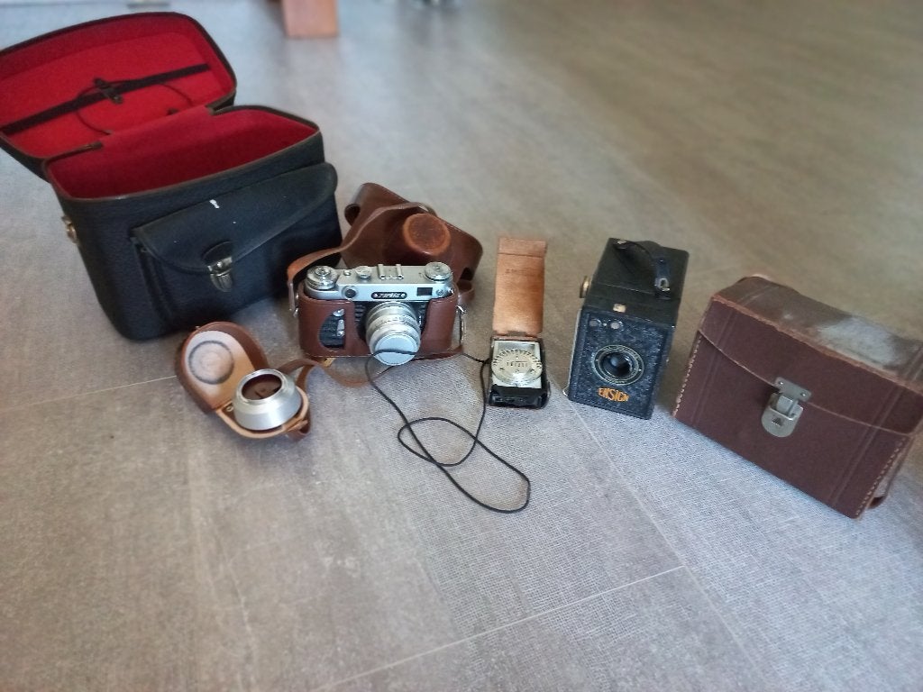 Foto toestel oud, Ophalen of Verzenden, Gebruikt, Compact, Overige Merken