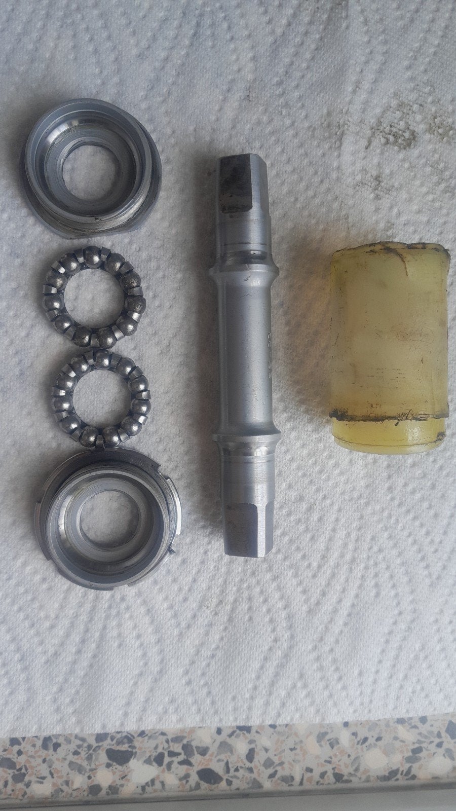 Campagnolo nuovo record bracket 1.37x24, Gebruikt, Staal, Ophalen of Verzenden, Racefiets