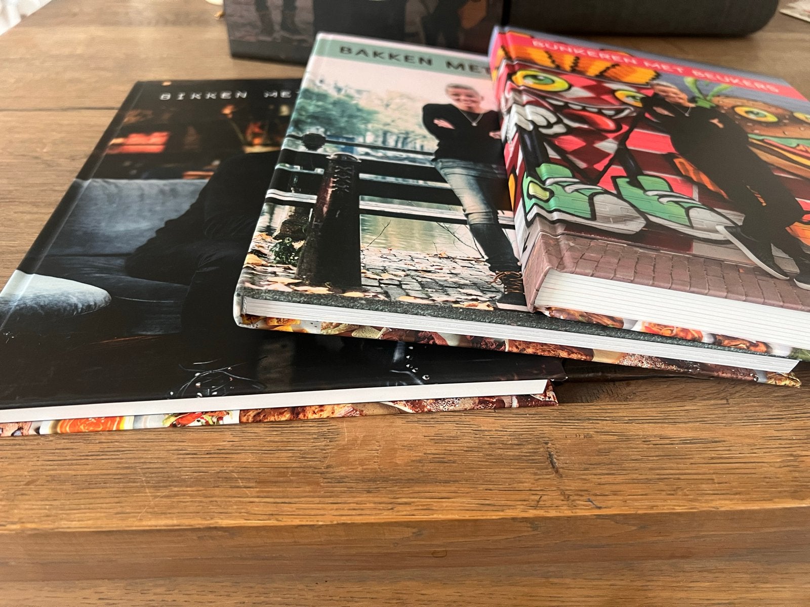 Lot Beukers Kookboeken Set: Bikken, Bakken & Bunkeren (3 boe, Ophalen, Zo goed als nieuw