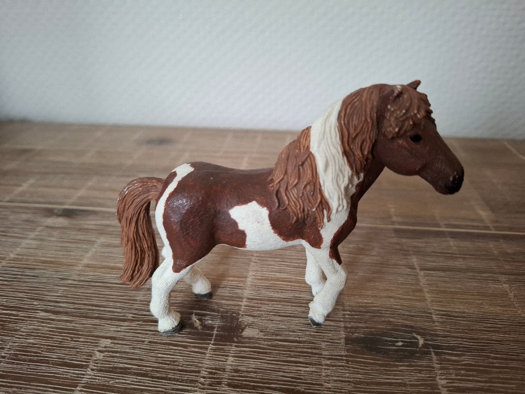 Schleich 13815 ijslander pony hengst paard uit 2017, Ophalen of Verzenden, Gebruikt