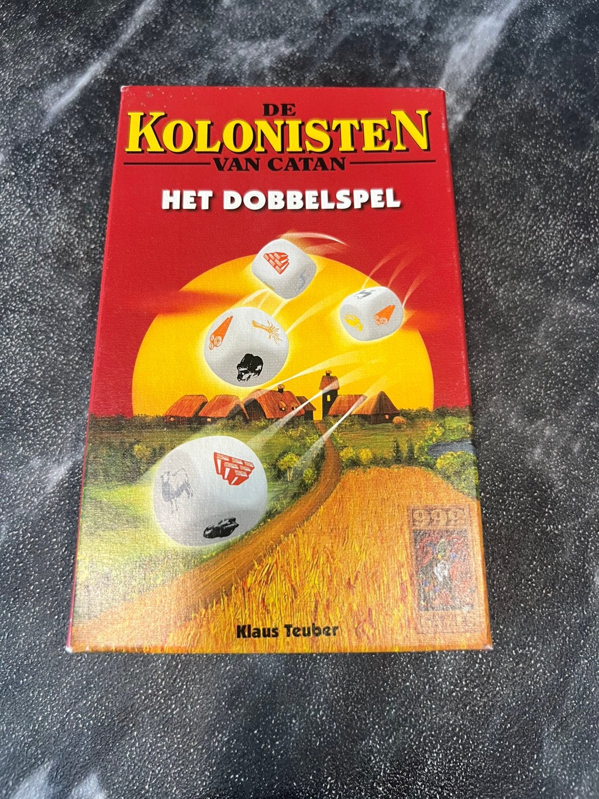 999 games Kolonisten van Catan dobbelspel, Ophalen of Verzenden, Zo goed als nieuw