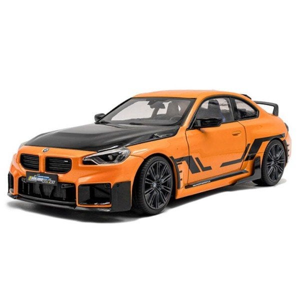 BMW M2 (G87) Performance 2024 Oranje Schaal 1/18 Solido, Solido, Auto, Solido, Nieuw