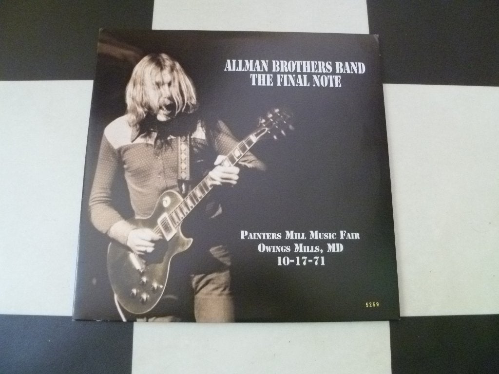 Allman Brothers Band ‎– The Final Note 2LP, Ophalen of Verzenden, Zo goed als nieuw