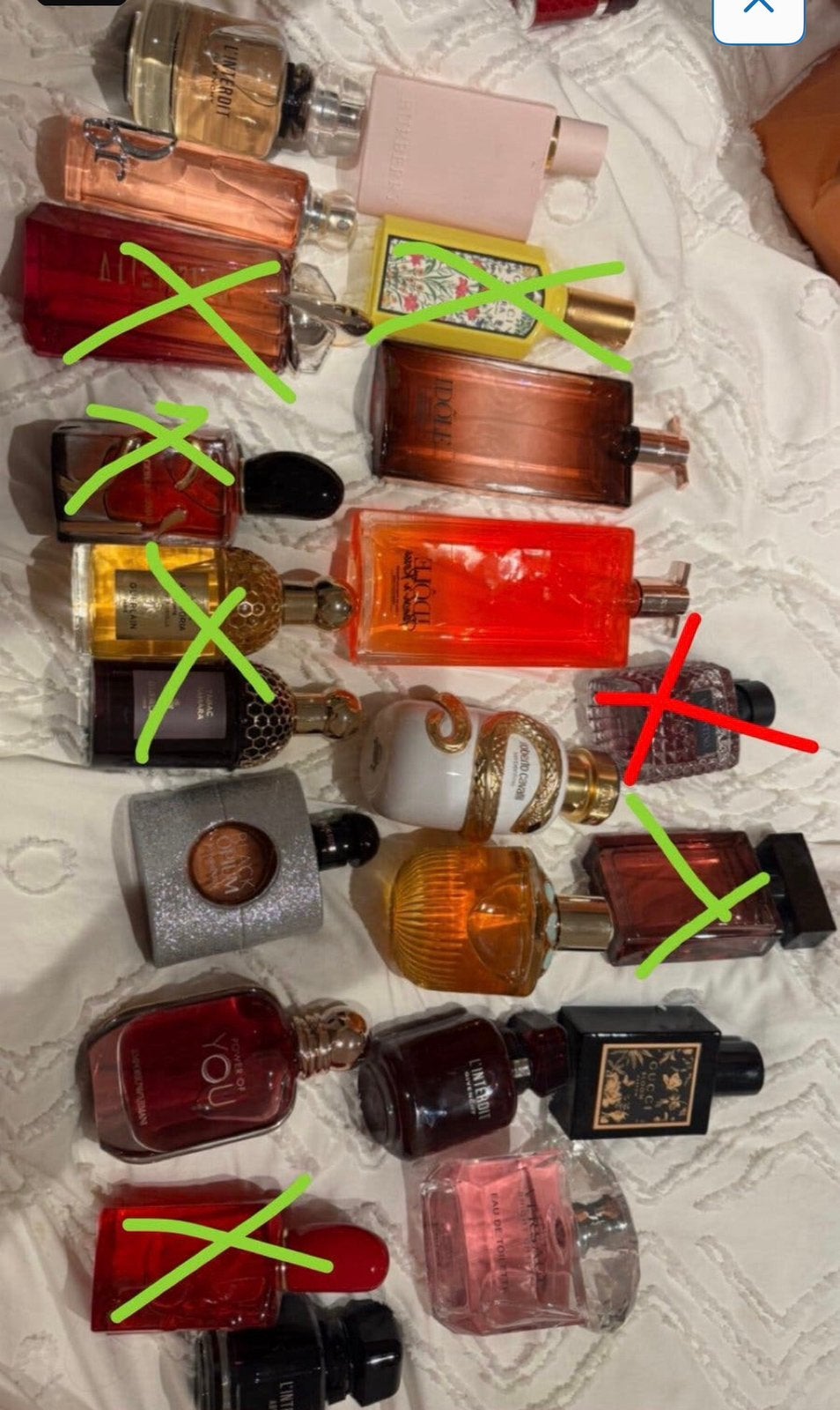 parfums, Ophalen of Verzenden, Zo goed als nieuw, Parfumfles