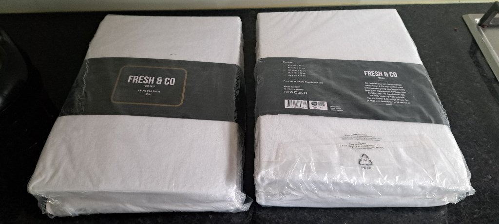 hoes laken  bed, Ophalen of Verzenden, Nieuw, 180 cm of meer, 100 cm of meer