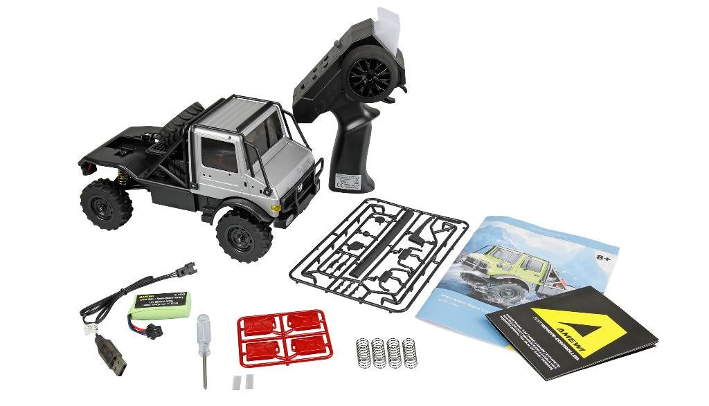 Amewi Mercedes-Benz Unimog U4000 22768 1/18, Elektro, Auto offroad, Nieuw, Ophalen of Verzenden