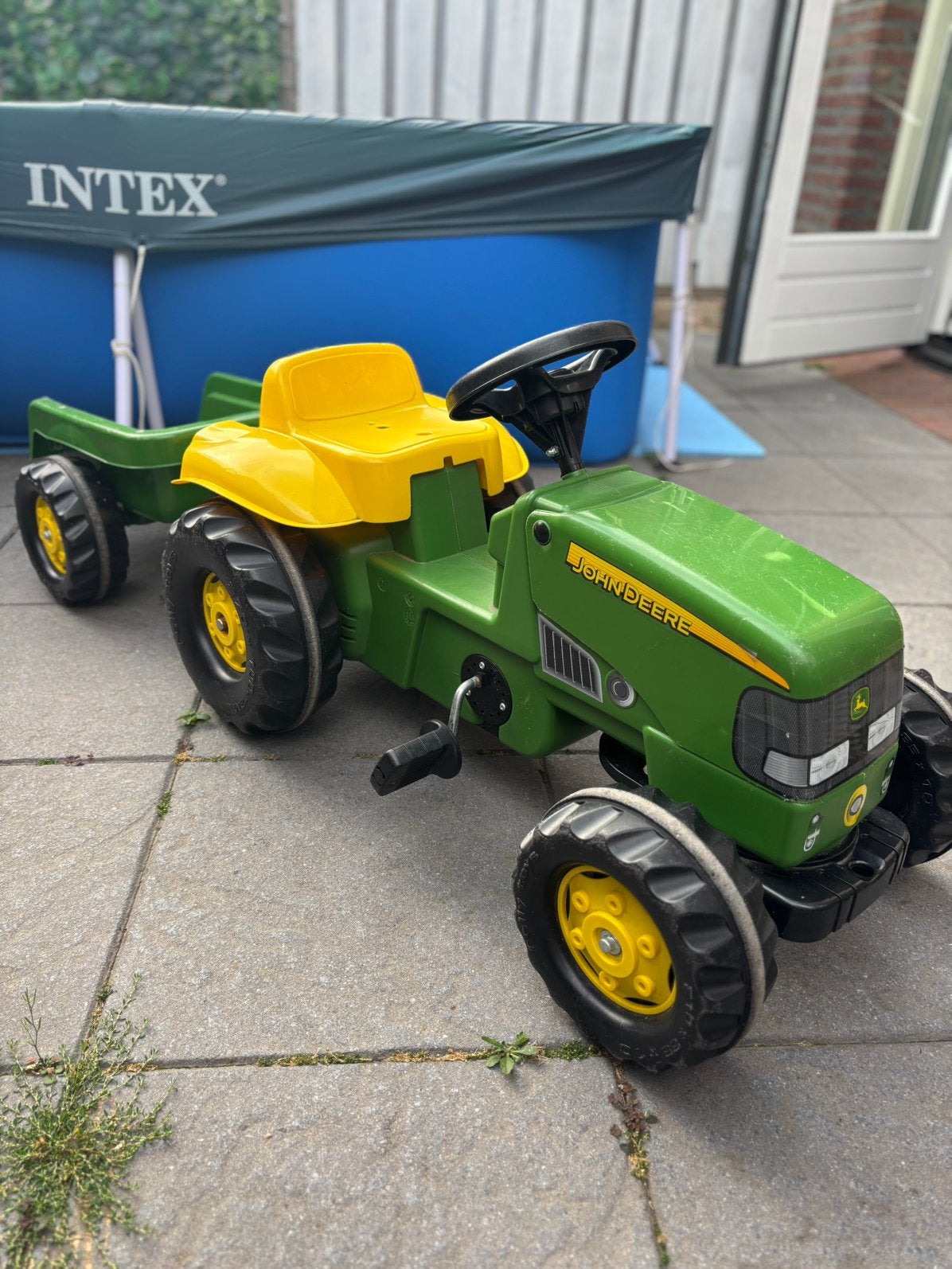 John Deere traptractor te koop, Ophalen, Zo goed als nieuw, Berg