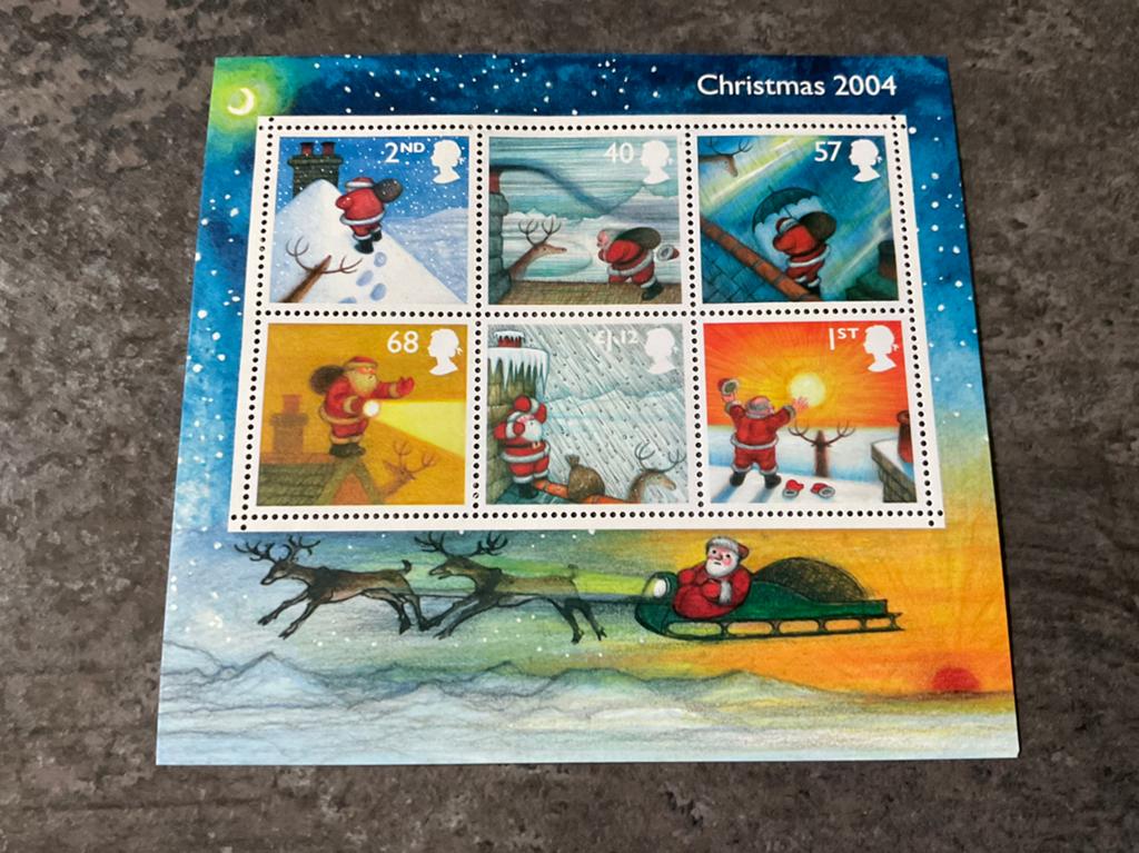 (23850) UK, BLOK 21, Kerst, Postzegels en Munten, Ophalen of Verzenden
