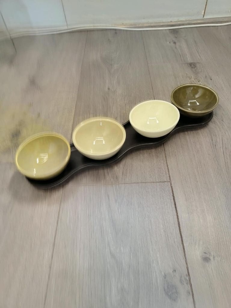 borrelschaaltjes set te koop, Huis en Inrichting, Keuken | Servies, Ophalen, Overige merken, Overige stijlen, Aardewerk
