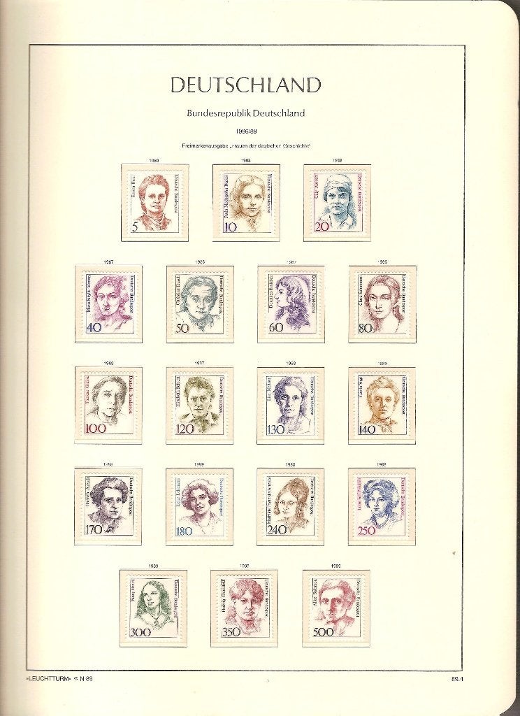 Vrouwen BRD 1304vv postfris DM periode, Ophalen of Verzenden, Postfris, Overige thema's