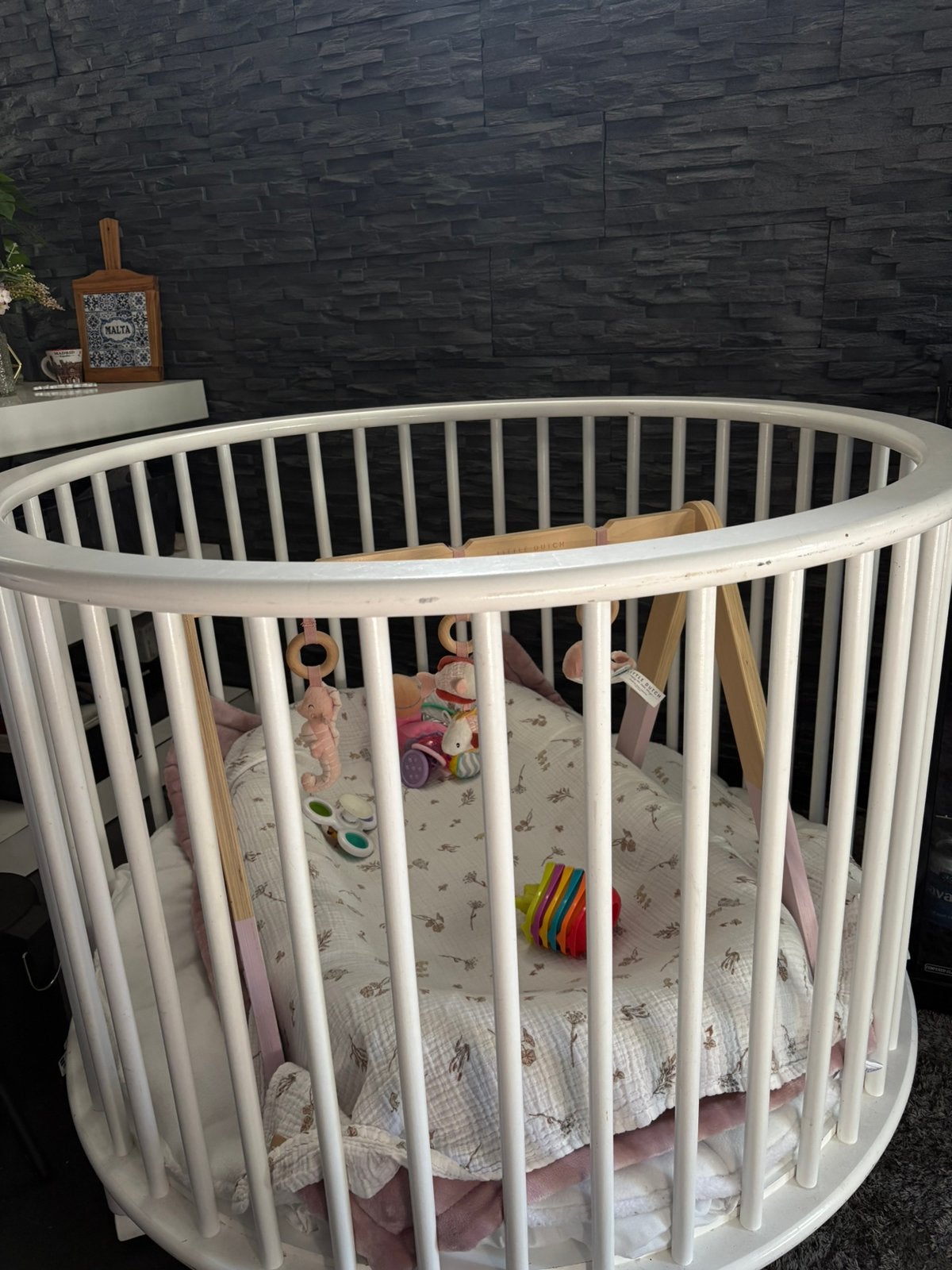 Bopita ronde box, Kinderen en Baby's, Ophalen, Gebruikt, Rond, Wieltjes