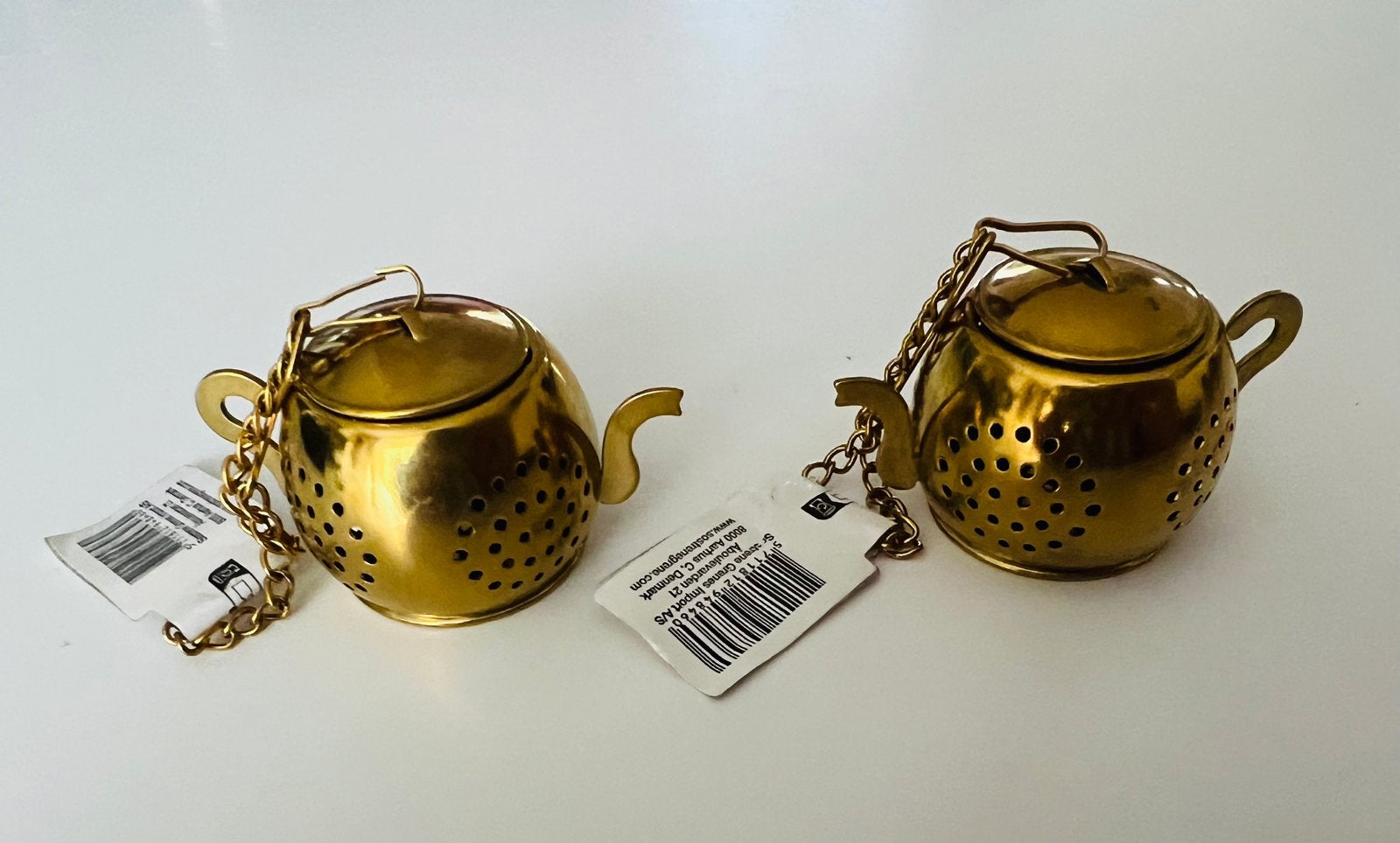 Miniatuur thee zeef (infuser), Denmark, Ophalen of Verzenden, Nieuw