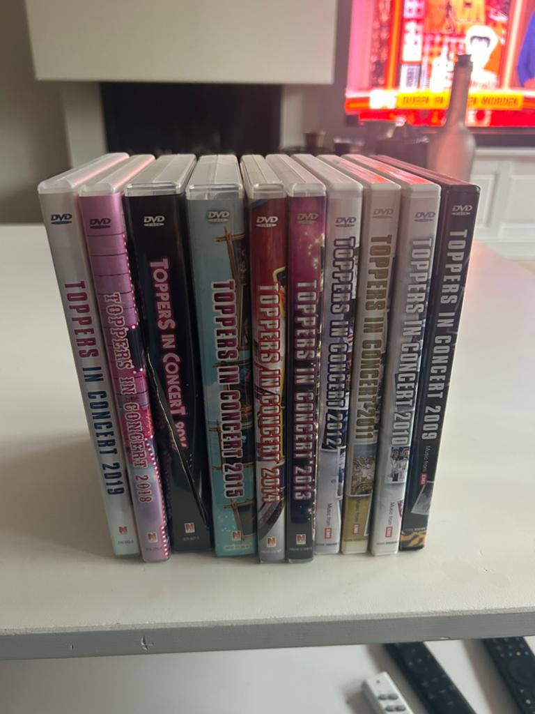10 Dvd’s van de Toppers in Concert, Cd's en Dvd's, Ophalen of Verzenden, Gebruikt