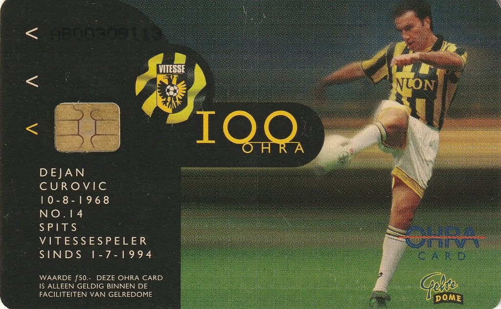 Dejan Curovic Orhakaart, Ophalen of Verzenden, Gebruikt, Vitesse, Overige typen
