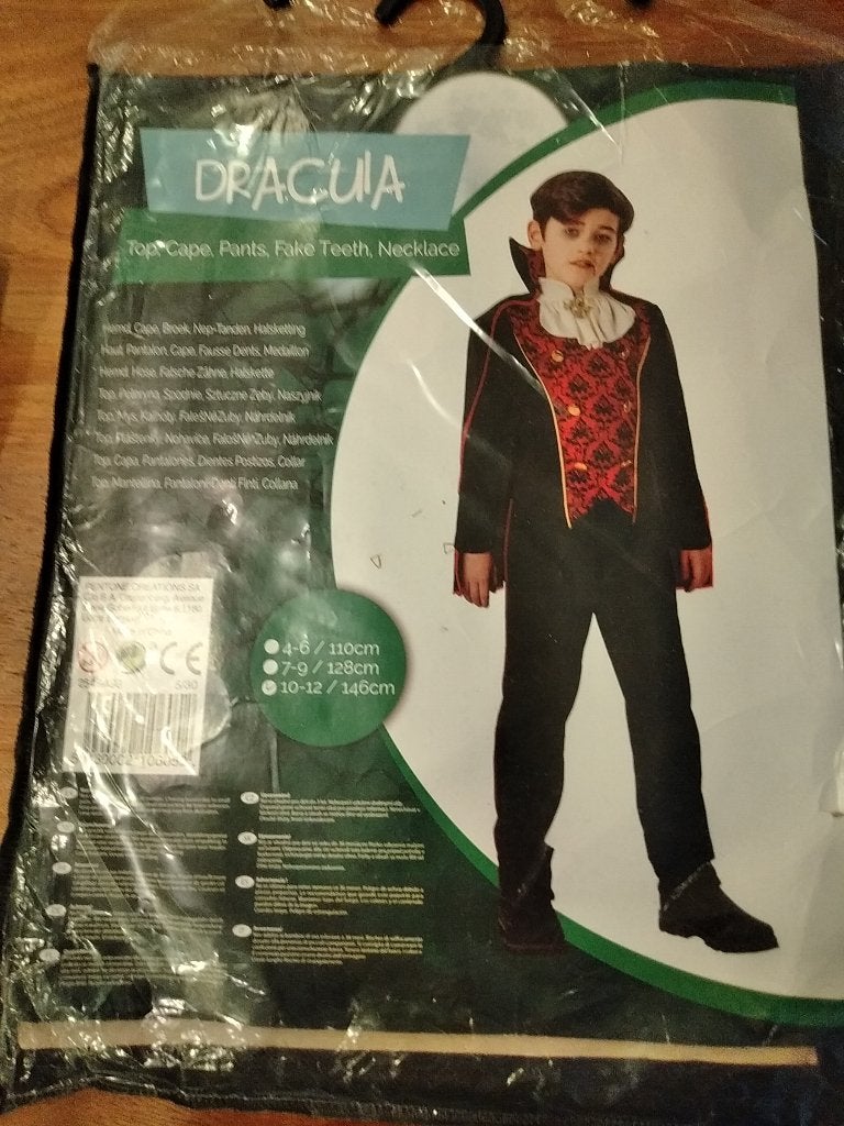 Verkleedpak Dracula, Ophalen of Verzenden, Zo goed als nieuw, 146 t/m 152, Jongen