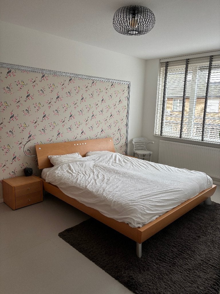 Tweepersoons Now! by Hülstra bed 180 x 210 cm, Huis en Inrichting, Slaapkamer | Bedden, Ophalen, Gebruikt, 210 cm, Tweepersoons